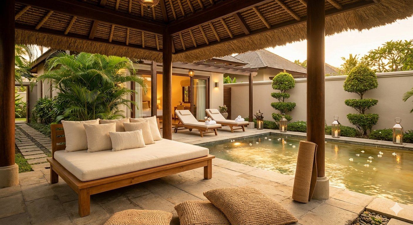Tirta — chambre baldaquin